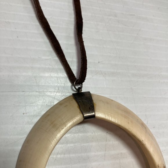 Wild Pig Warthog Tusk Necklace - Picture 5 of 10